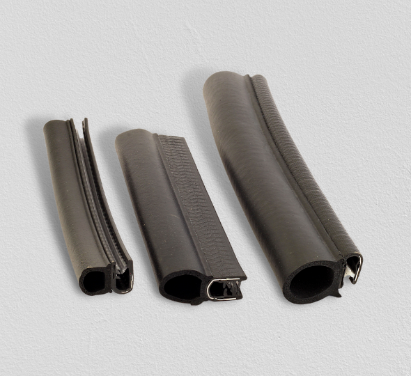 PVC/Rubber Edge Protector Profiles Tan Kauçuk